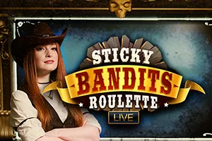Sticky Bandits Roulette Live - KINGBET189