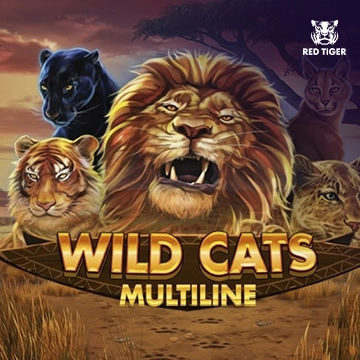 Redtiger : Wild Cats Multiline - KINGBET189
